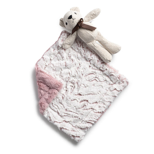 Evelyn Snowy Rose Security Blanket