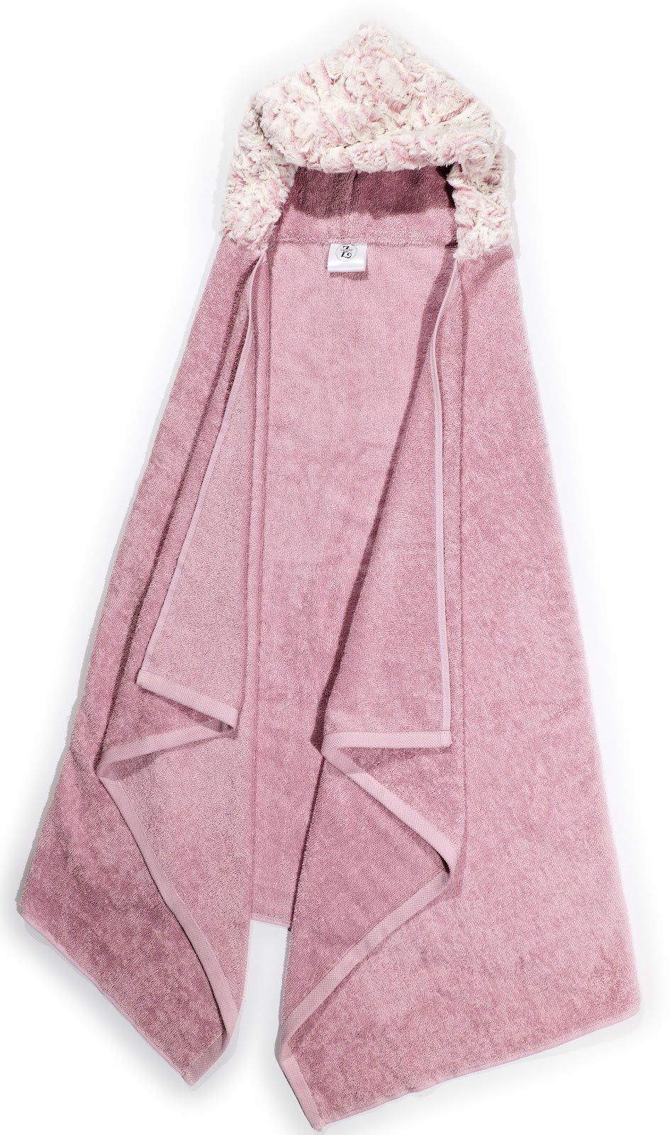 Evelyn Snowy rose towel